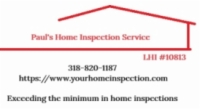 Paul's Home Inspection Service Logo