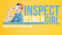 Inspect It Like A Girl Logo
